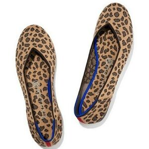 Rothy’s rounded flat cheetah 9.5